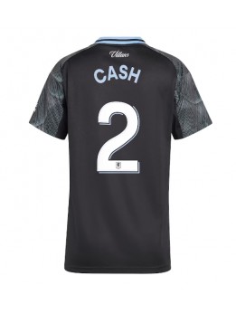 Ženski Nogometna dresi replika Aston Villa Matty Cash #2 Gostujoči 2025-26 Kratek rokav Ženski Nogometna dresi replika Aston Villa Matty Cash #2 Gostujoči 2025-26 Kratek rokav